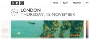 BBC Homepage Clock
